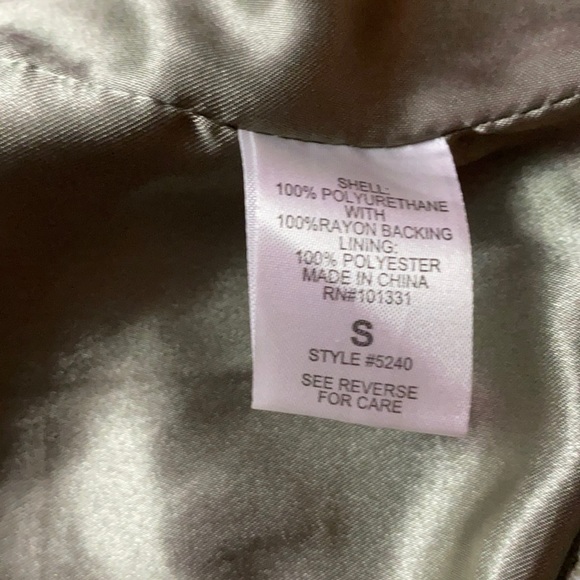 Charlotte Russe Green Moto Jacket - Picture 6 of 6